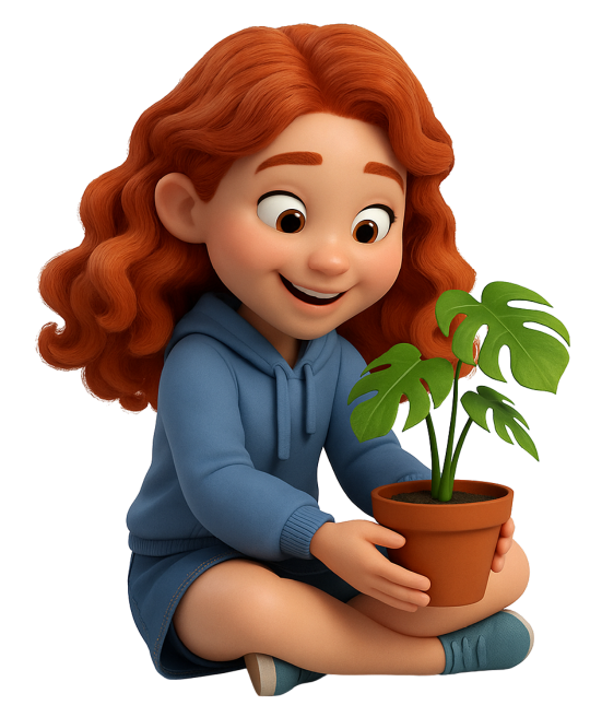 Schedule Girl Illustration