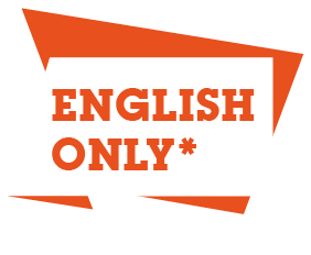 english only